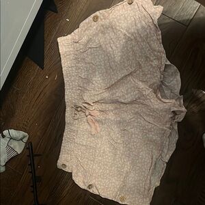 Pink Floral Women's Shorts